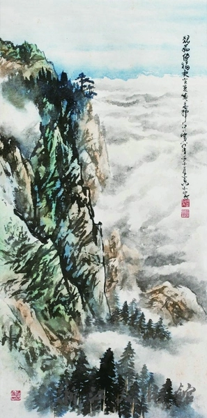Facing Gaoyue in zhejiang art museum