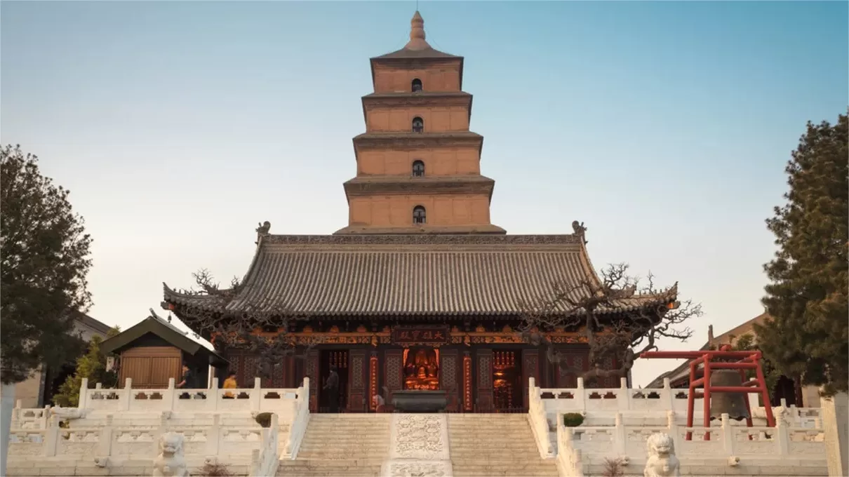 history of the small wild goose pagoda