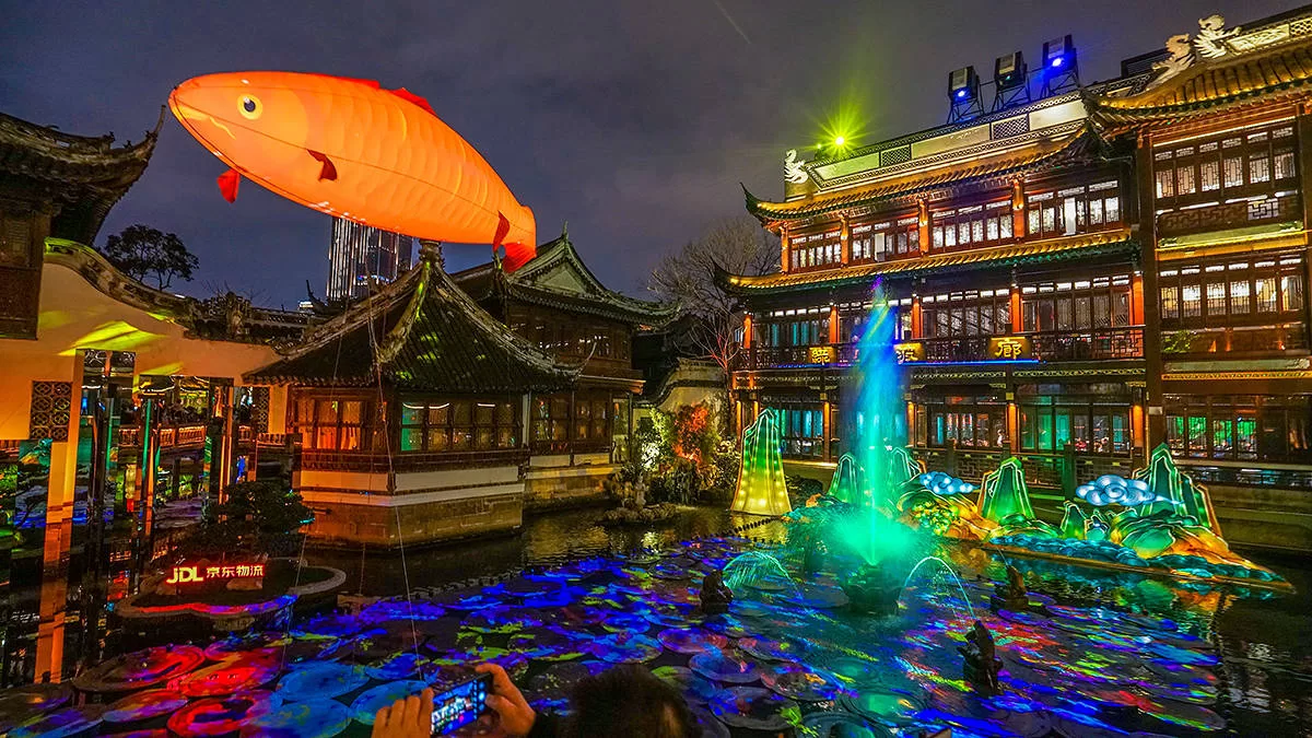 yuyuan garden lantern festival