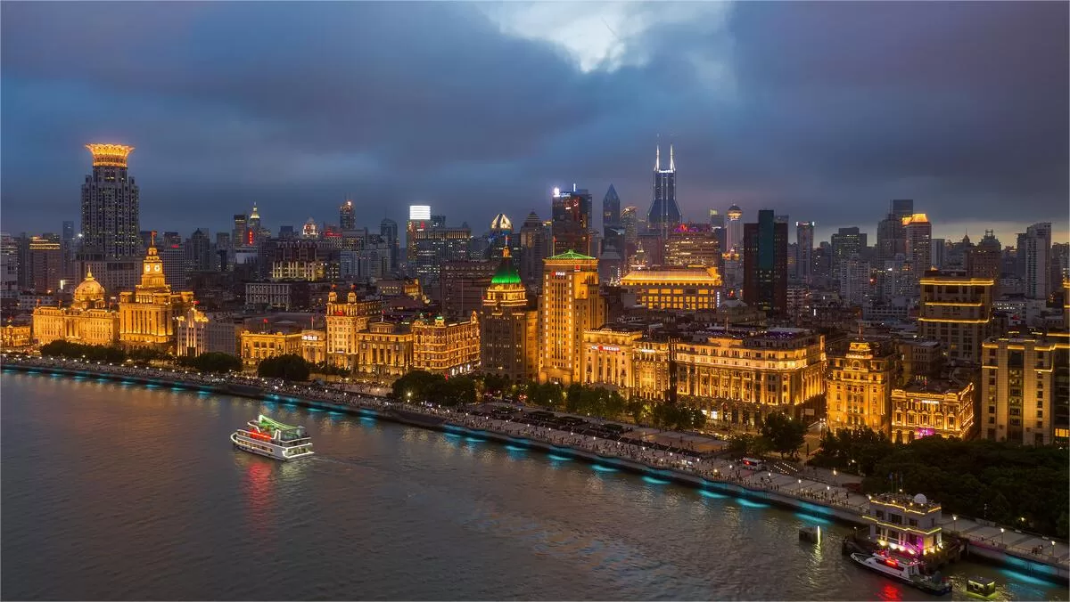 The bund, shanghai