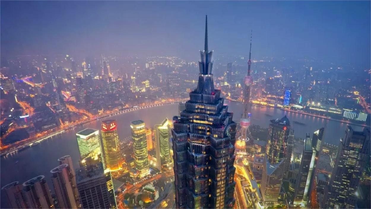 Jinmao Tower in Shanghai