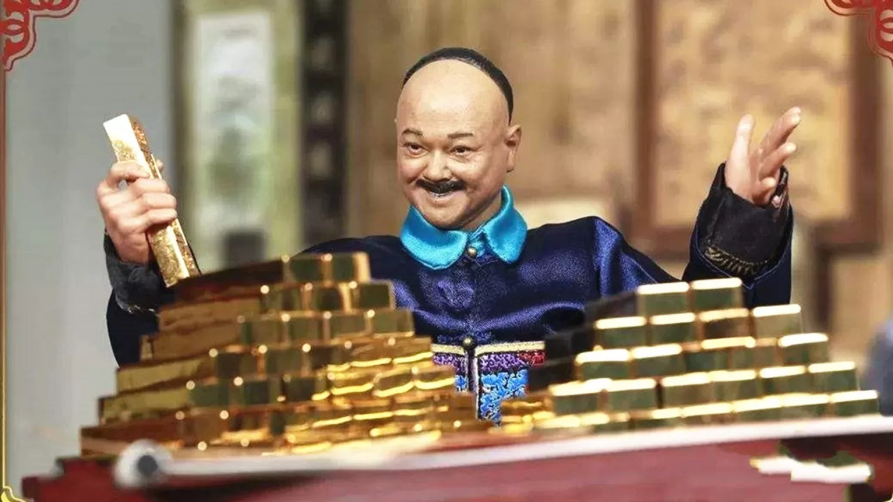 he shen, one of the most corrputed officials