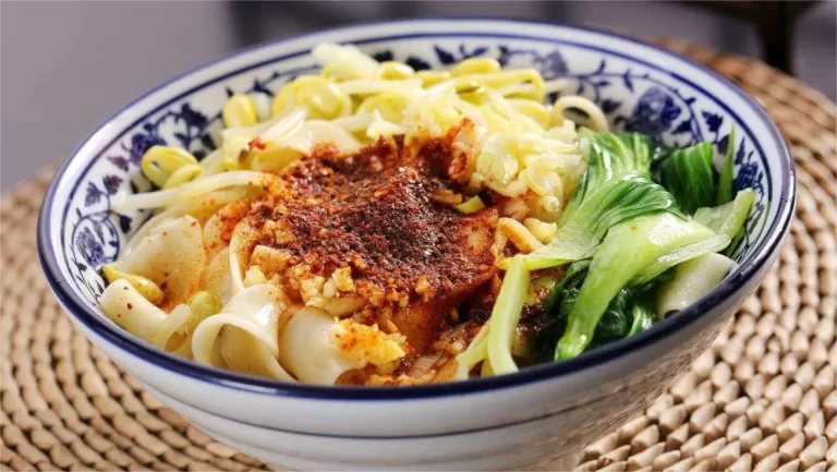 oil splashed noodles