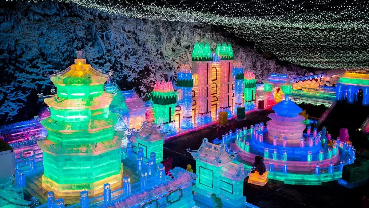 Longqing Gorge Ice and Snow Festival