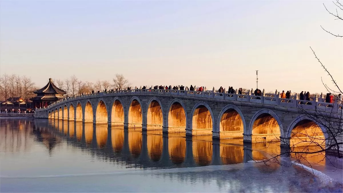 17-arch bridge in summer palace