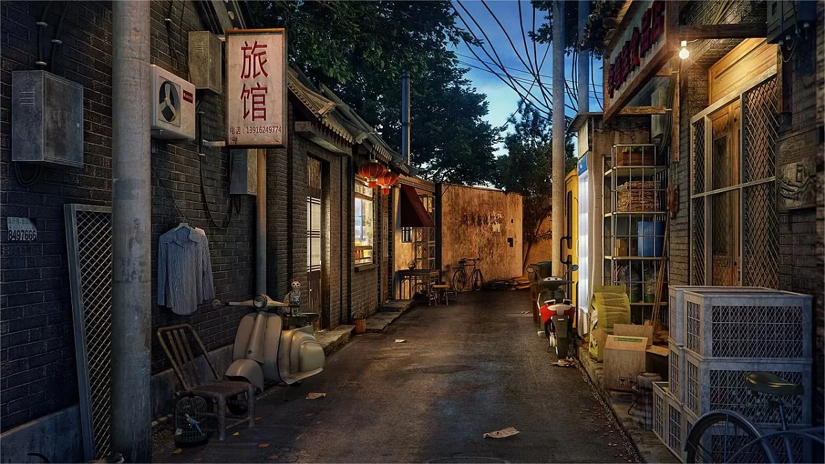 Why the alleyway in Beijing is called hutong