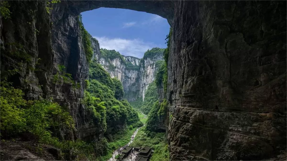 wulong karst national geology park