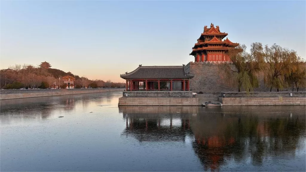 The Moat Surrounding the FOrbidden City