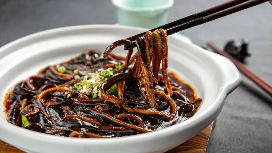 stir-fried eel
