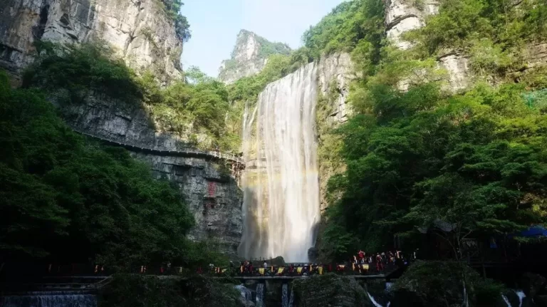 three gorges waterfall yichang