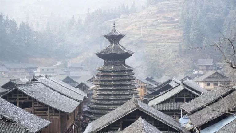 zengchong drum tower congjiang