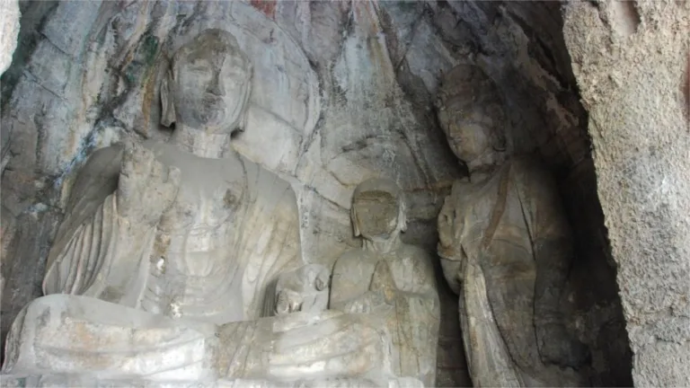 Yaofang Cave in longmen grottoes