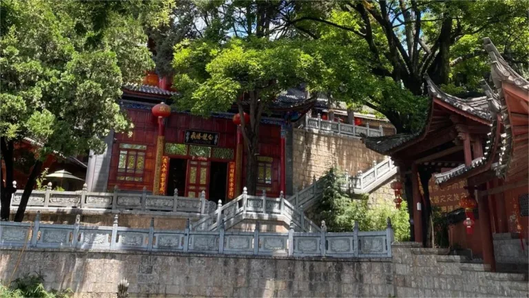 baima longtan temple, lijiang
