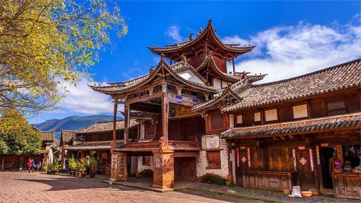 shaxi ancient town, yunnan