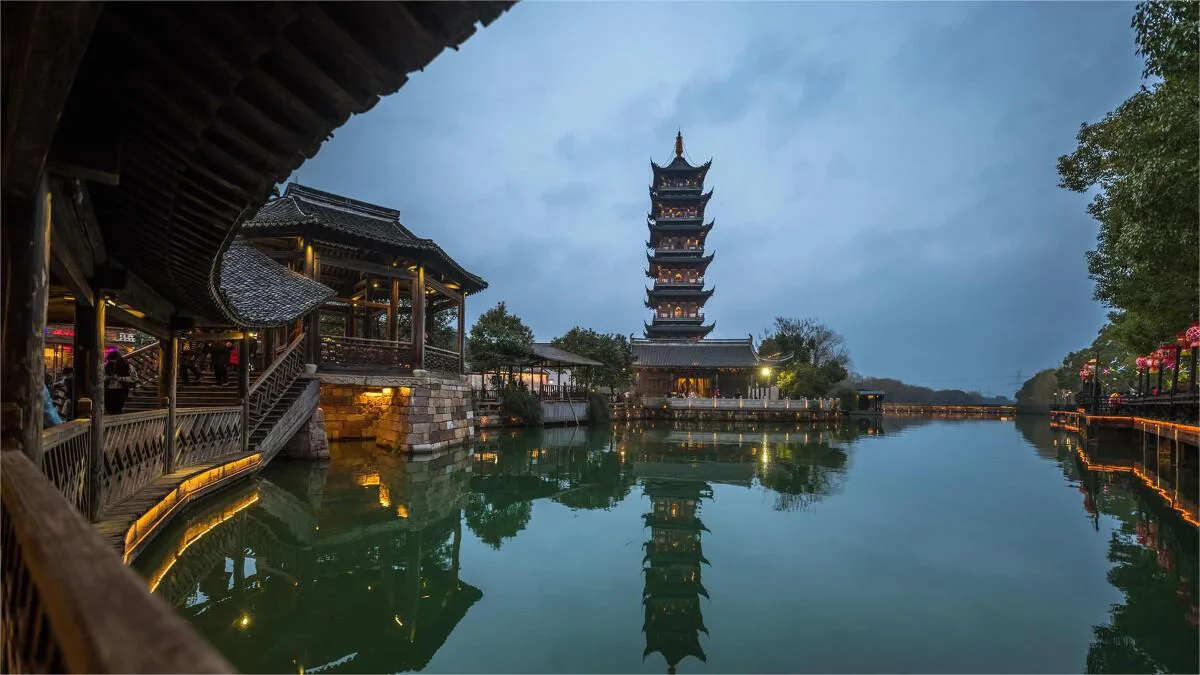 Bailian Pagoda, Wuzhen