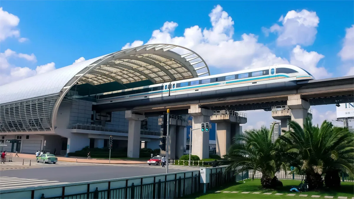 Shanghai Maglev Stations - Location and Features