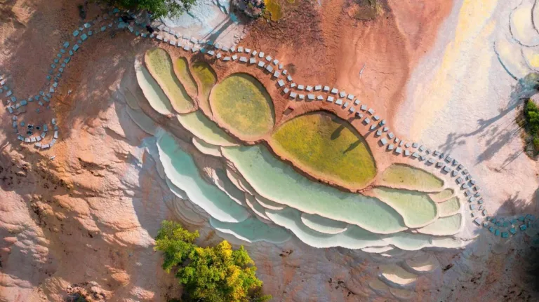 white water terraces (baishuitai)