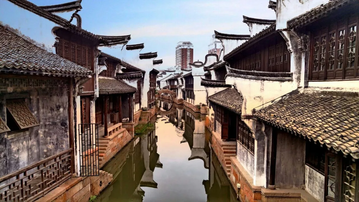 yuehe historic block, jiaxing