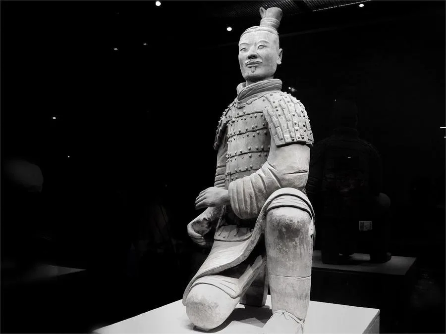 Kneeling Archer Warriors In Terracotta Warriors