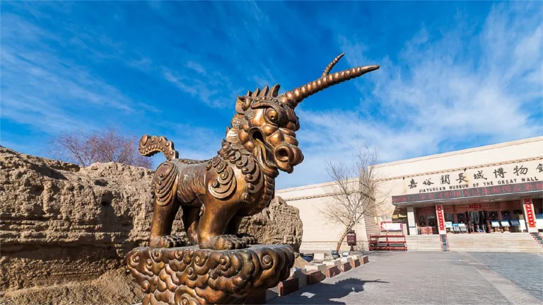 Jiayuguan Great Wall Museum In Jianyuguan Cultural Relics Scenic Area