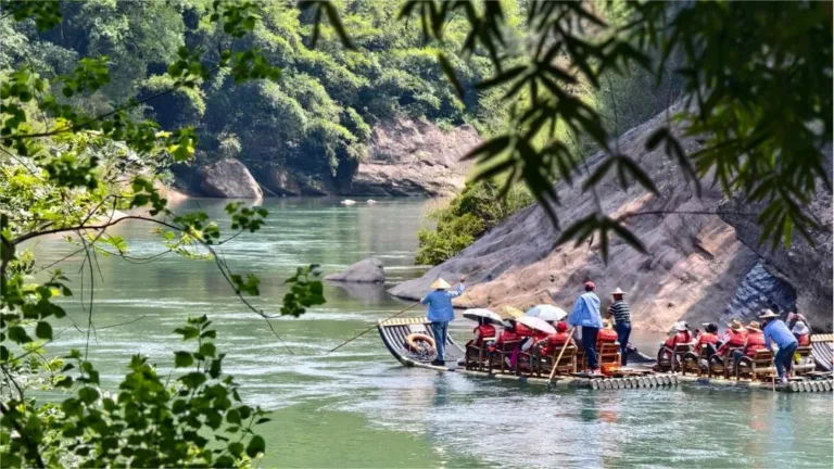 Nine Bend Stream In Mount Wuyi 1