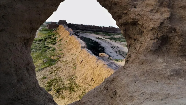 Ruins Of Camel City Zhangye