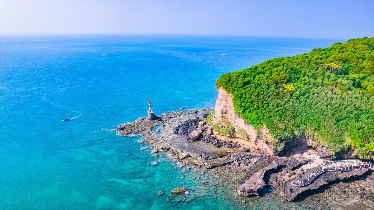 Crocodile Mountain On Weizhou Island